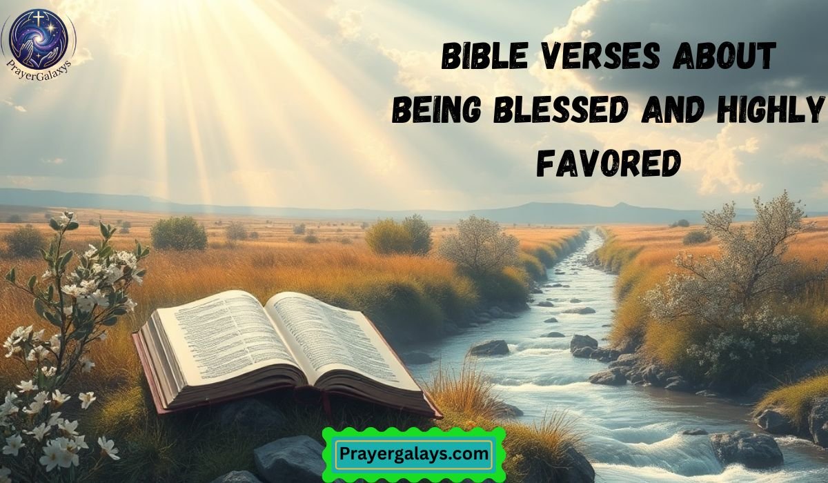 40 Bible Verses About Being Blessed and Highly Favored