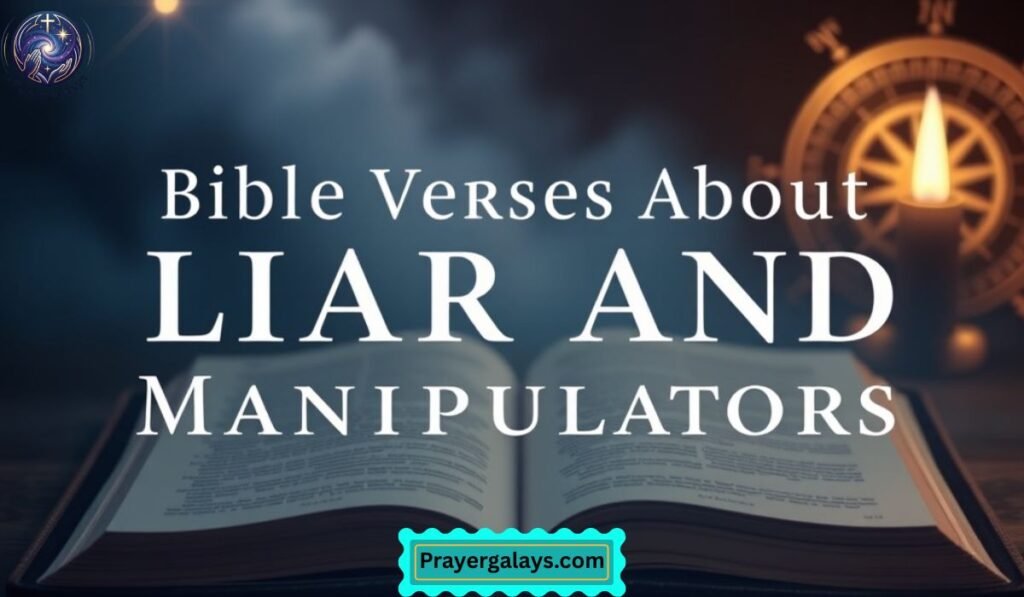 Bible Verses About Liars and Manipulators