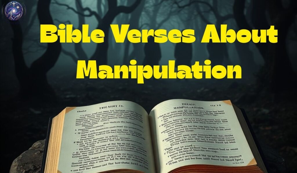 Bible Verses About Manipulation