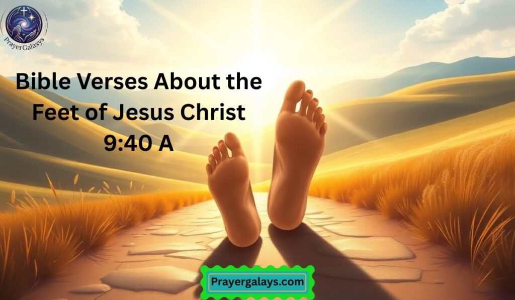 Bible Verses About the Feet of Jesus Christ  940 A