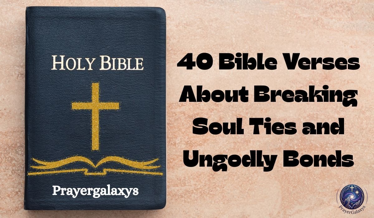 40 Bible Verses About Breaking Soul Ties and Ungodly Bonds