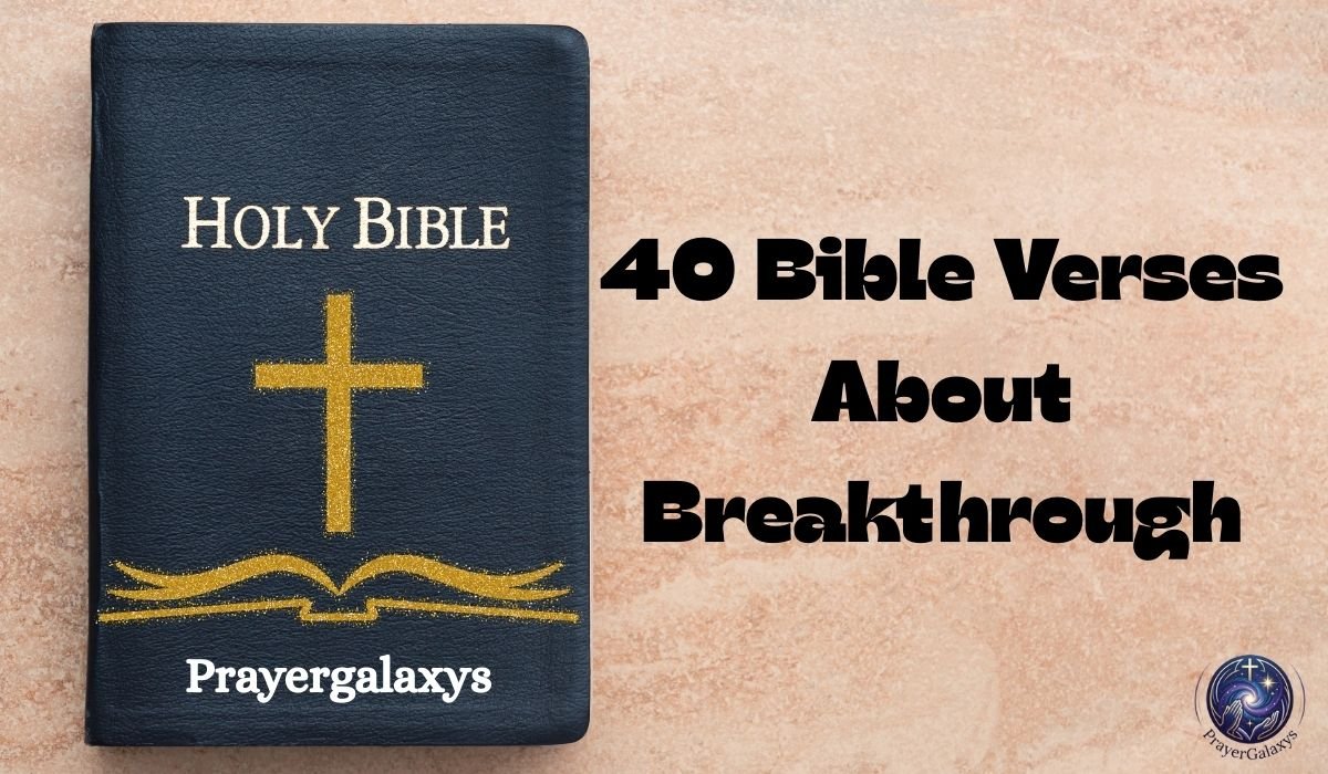 40 Bible Verses About Breakthrough
