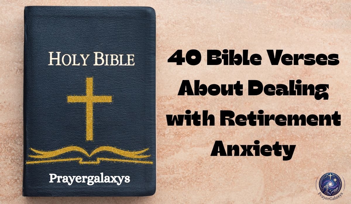 40 Bible Verses About Dealing with Retirement Anxiety
