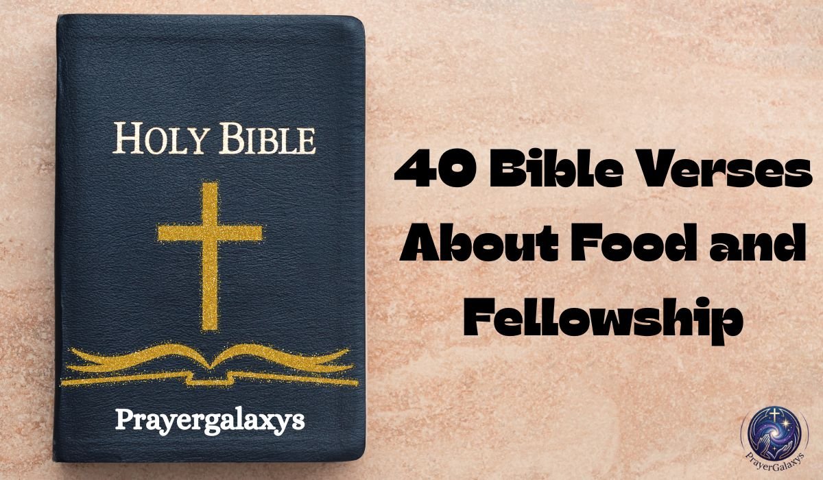 40 Bible Verses About Food and Fellowship