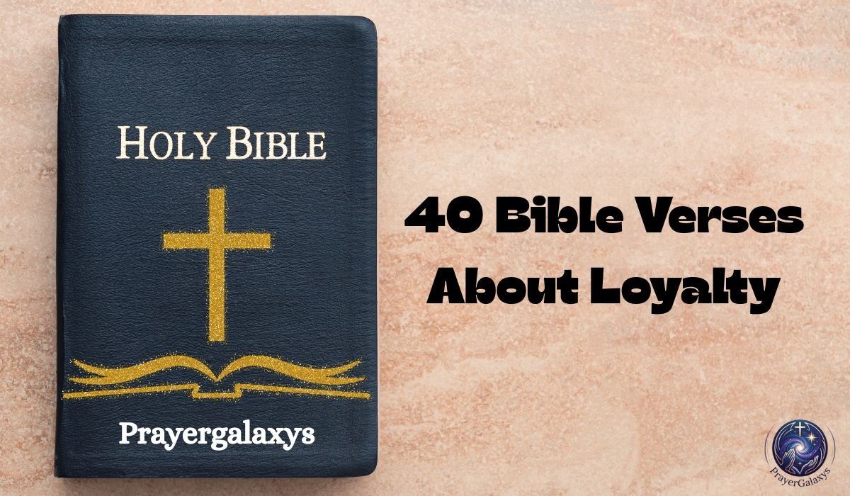 40 Bible Verses About Loyalty