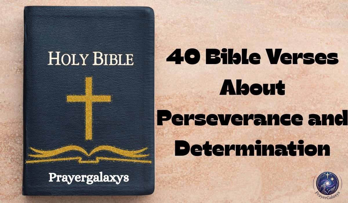 40 Bible Verses About Perseverance and Determination