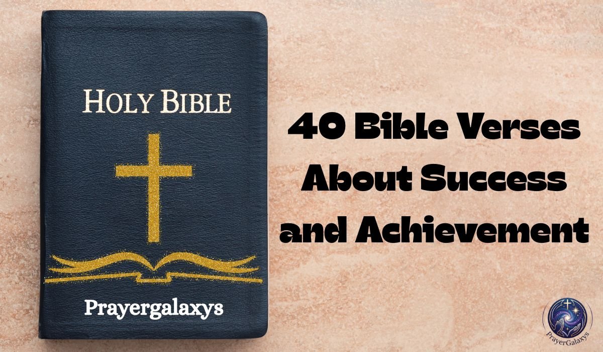 40 Bible Verses About Success and Achievement