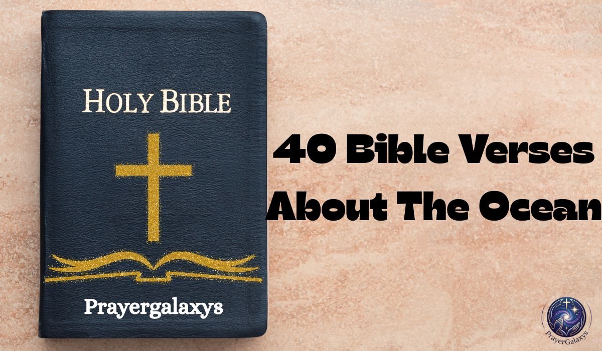 40 Bible Verses About The Ocean
