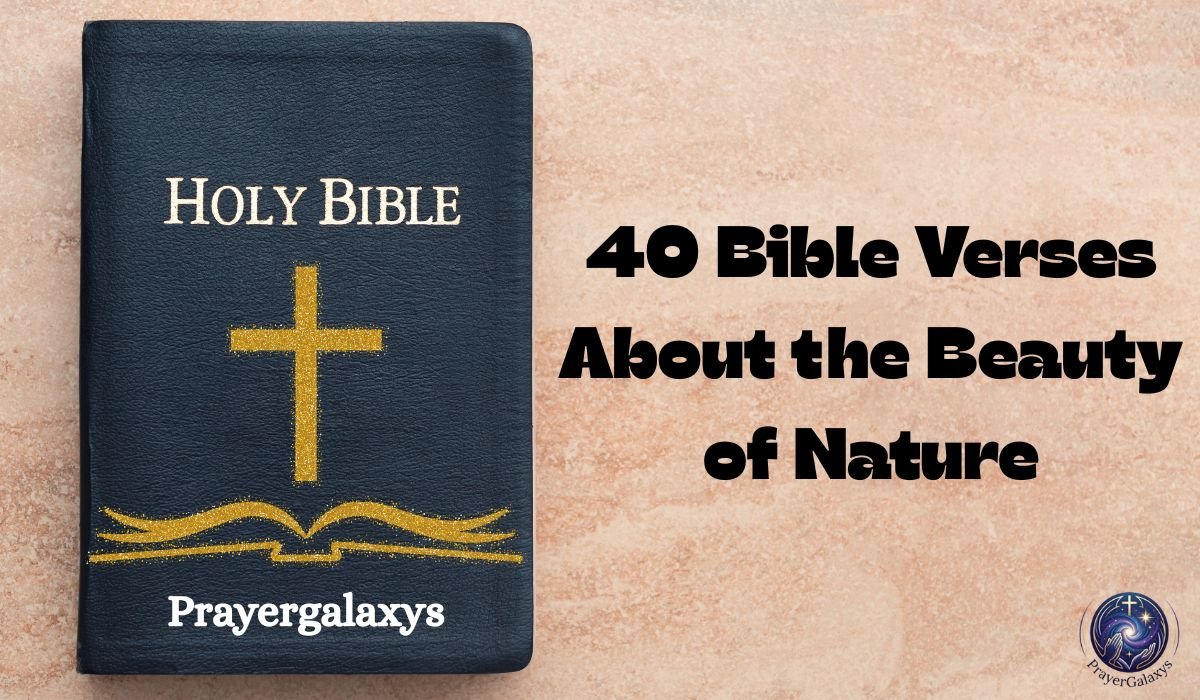 40 Bible Verses About the Beauty of Nature