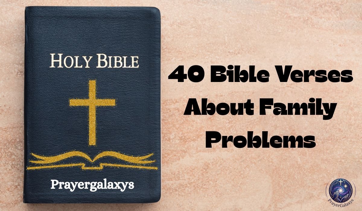 40 Bible Verses About Family Problems