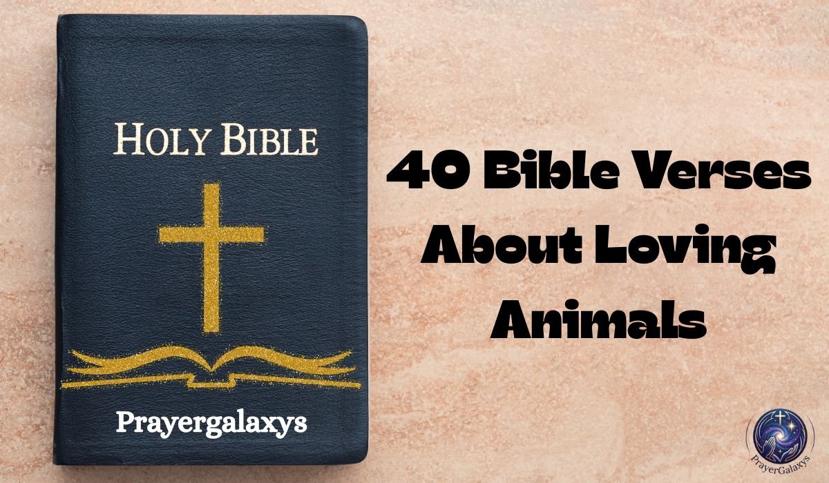 40 Bible Verses About Loving Animals