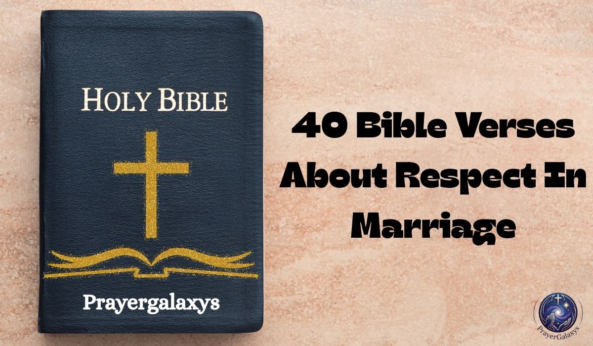 40 Bible Verses About Respect In Marriage