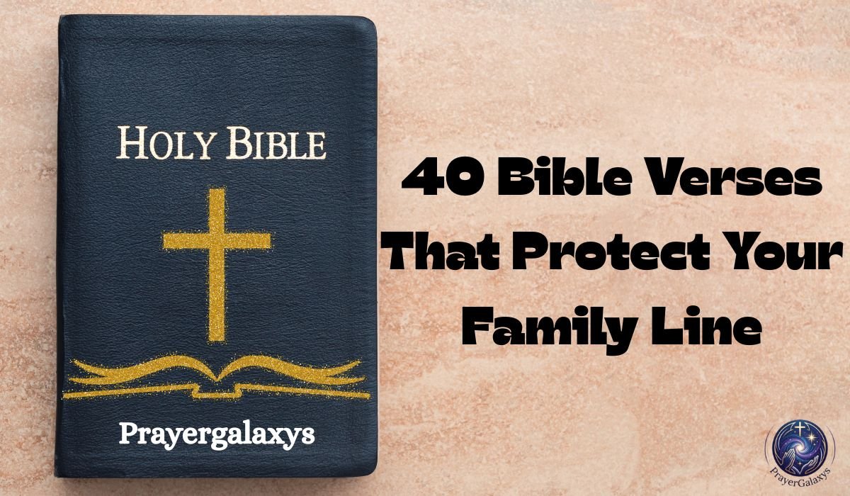 40 Bible Verses That Protect Your Family Line
