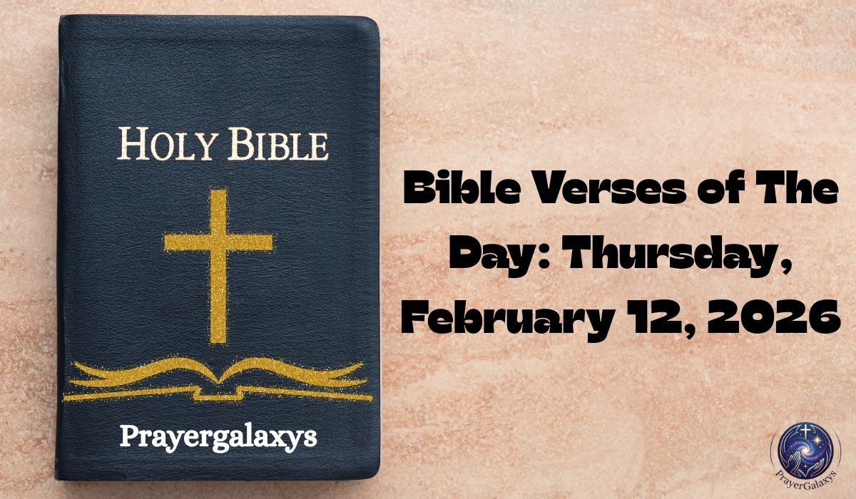 Bible Verses of The Day: Thursday, February 12, 2026