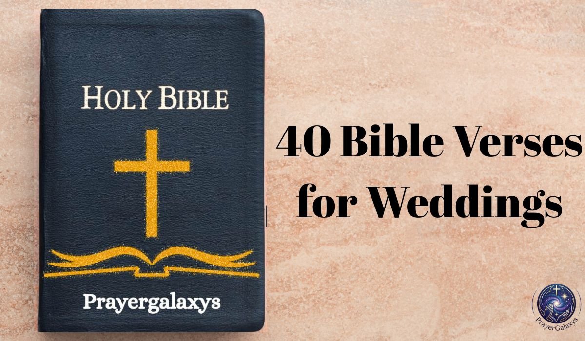 40 Bible Verses for Weddings – Inspiration for Couples