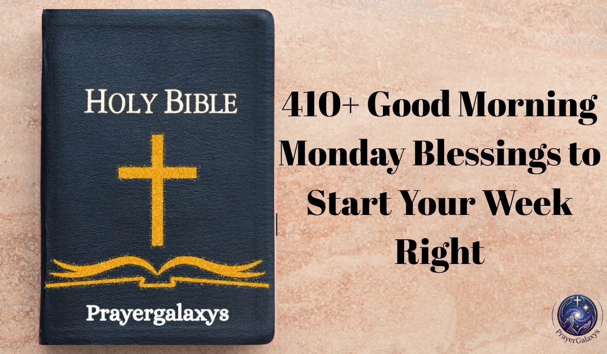 410+ Good Morning Monday Blessings to Start Your Week Right