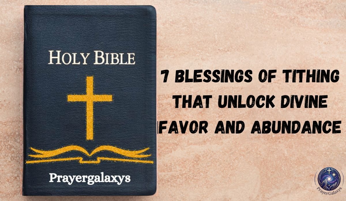 7 Blessings of Tithing That Unlock Divine Favor and Abundance