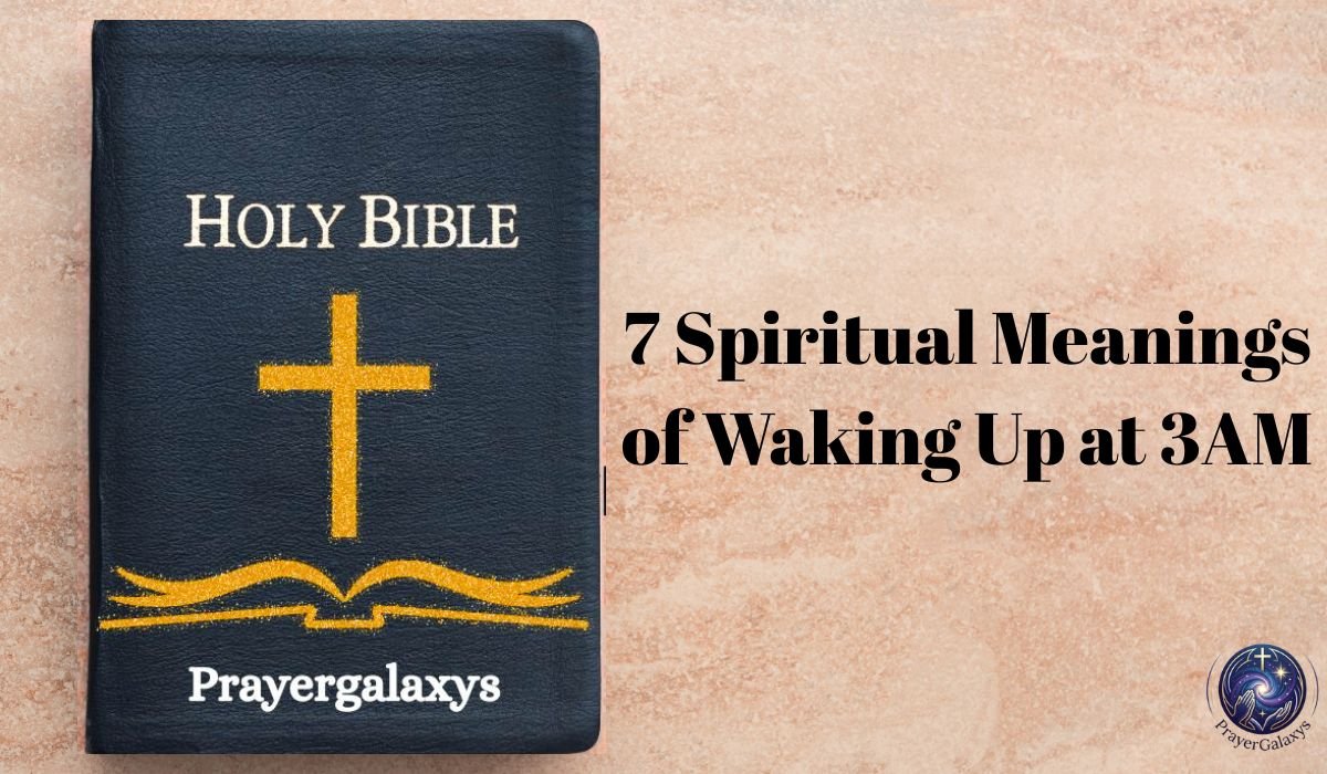 7 Spiritual Meanings of Waking Up at 3AM What God Might Be Telling You