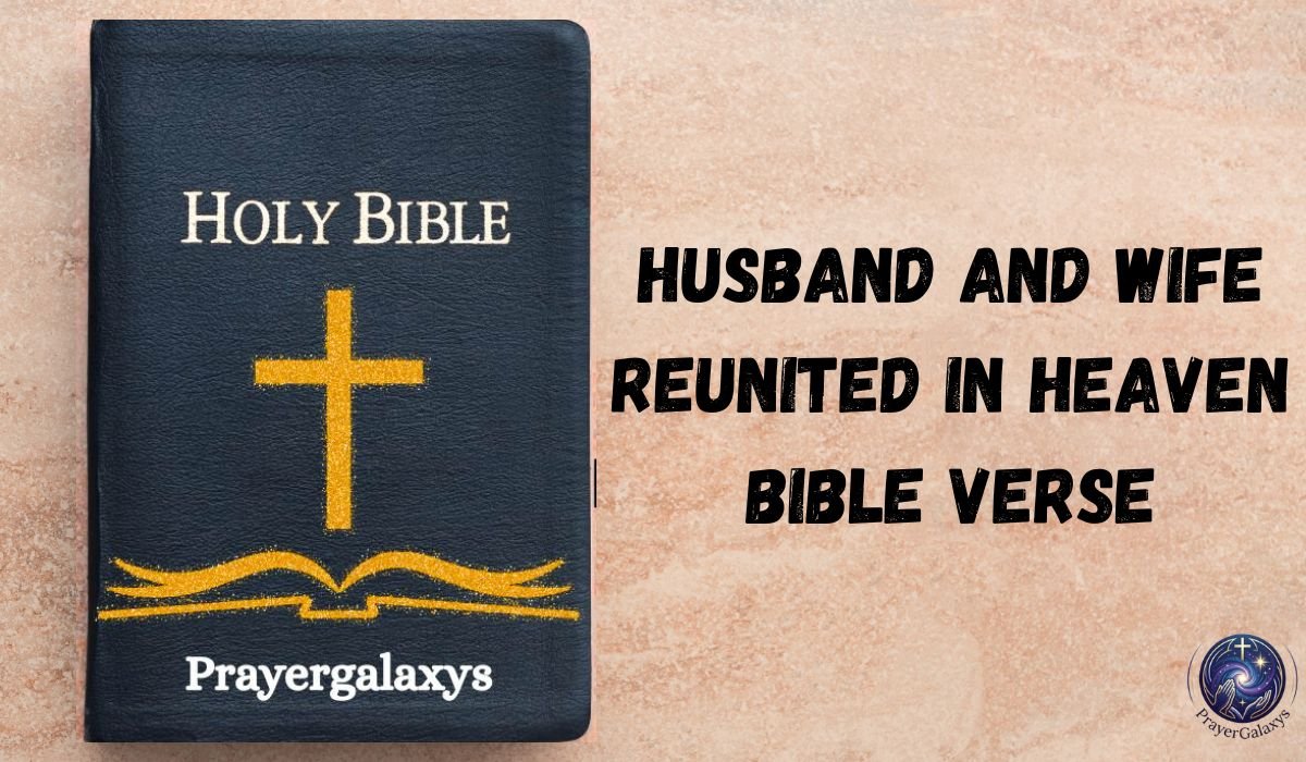 Husband and Wife Reunited in Heaven Bible Verse: A Comforting Answer