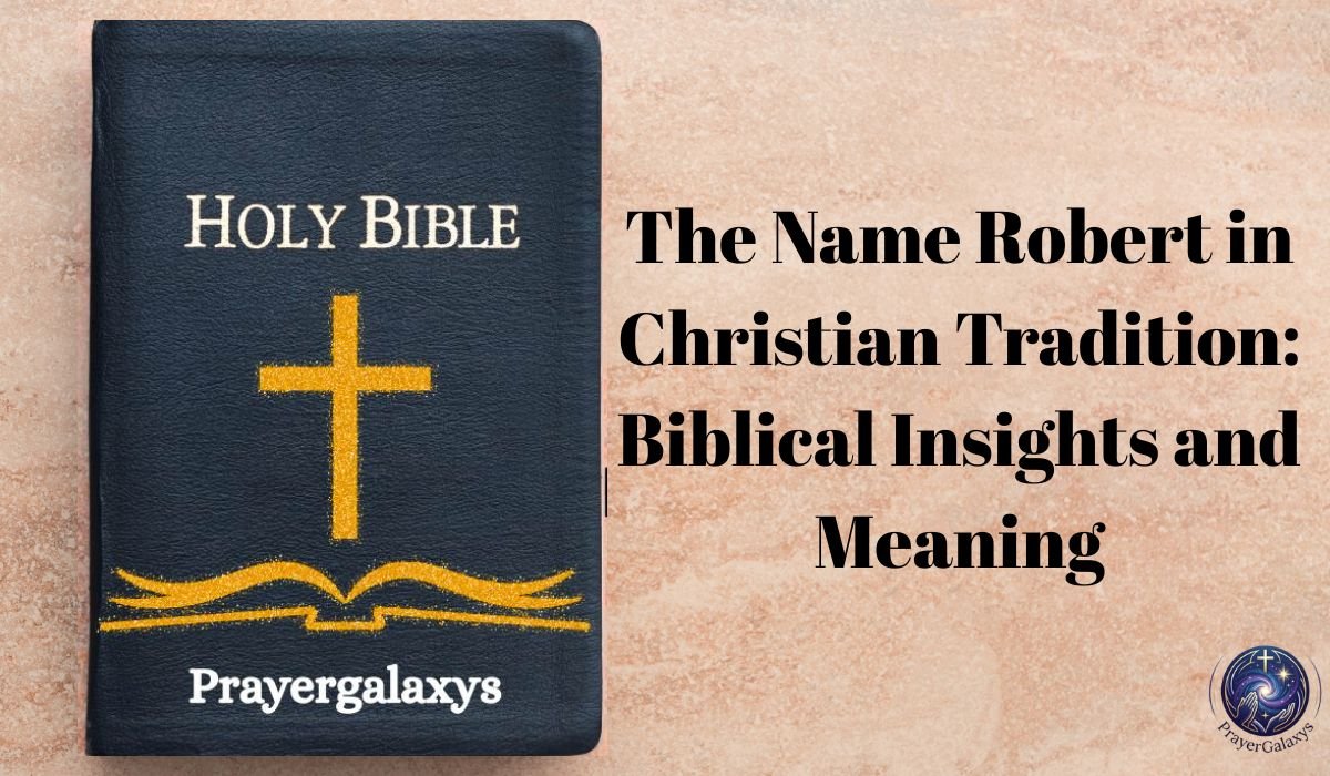 The Name Robert in Christian Tradition: Biblical Insights and Meaning